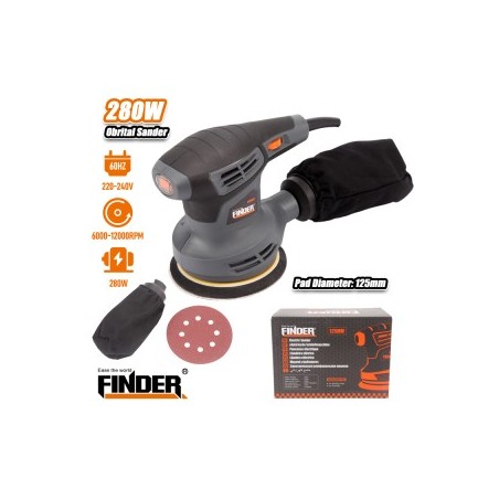 Obrital Sander 5" 280W FINDER