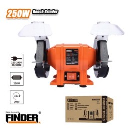 BENCH GRINDER 6" 250W FINDER