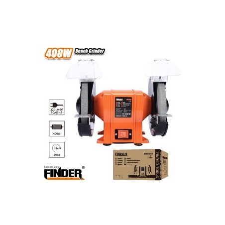 BENCH GRINDER  8" 400W FINDER