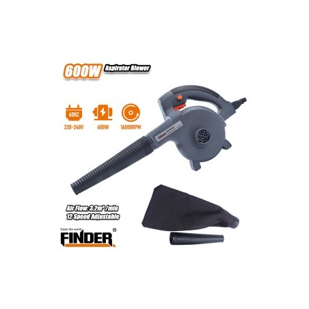 بلور هواء  FINDER 600W  سرعات