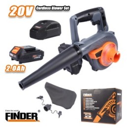 Cordless Blower Set with one battery 20V FINDER