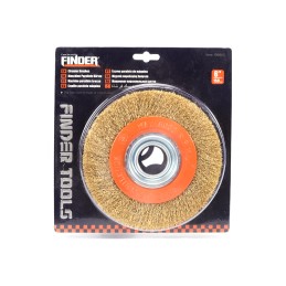 TWISTED KNOT WHEEL BRUSHES 6" FINDER