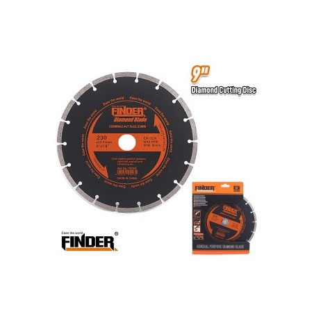 DIAMOND CUTTING DISC 9 " FINDER