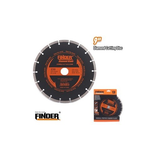 DIAMOND CUTTING DISC 9 " FINDER