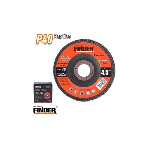 FLAP DISC 4.5" FINDER