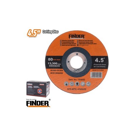 Cutting Disc 4.5" 1MM FINDER