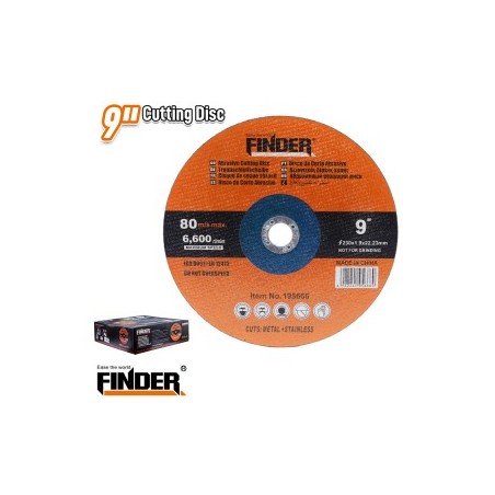 فيبر قص ستانلس   9"  1.9ملم FINDER