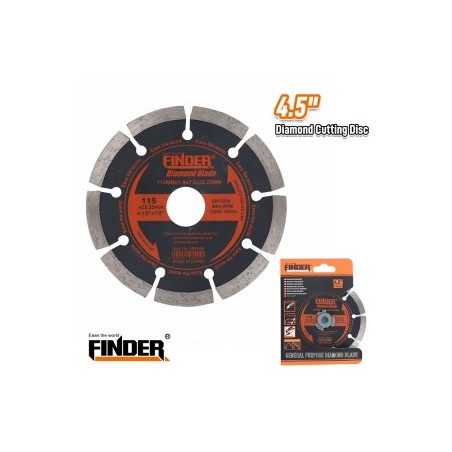 DIAMOND CUTTING DISC 4.5" FINDER