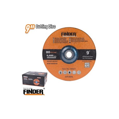 Cutting Disc 9" 3MM FINDER