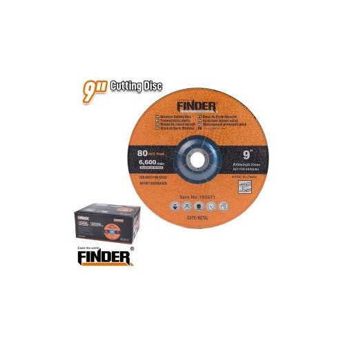 Cutting Disc 9" 3MM FINDER