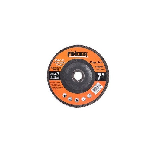 FLAP DISC 7" FINDER