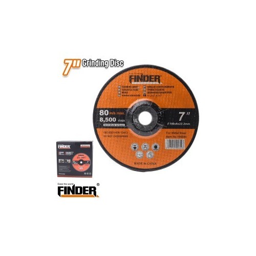 ABRASIVE GRINDING DISC 7" FINDER