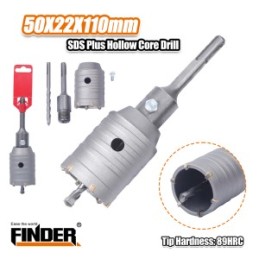 SDS PLUS HOLLOW CORE DRILL 50*22*110MM FINDER