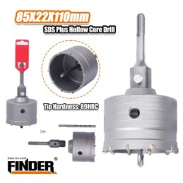 SDS PLUS HOLLOW CORE DRILL 85*22*110MM FINDER