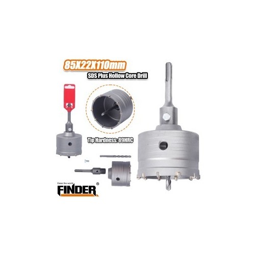 SDS PLUS HOLLOW CORE DRILL 85*22*110MM FINDER