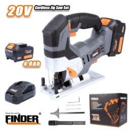 Cordless Reciprocating Saw Set with one battery 20V FINDER