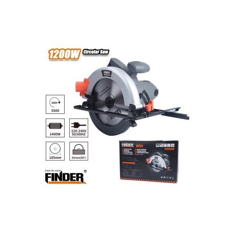 CIRCULAR SAW 1200W FINDER