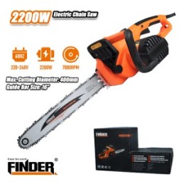 ELECTRIC CHAIN SAW 16" 2200W FINDER