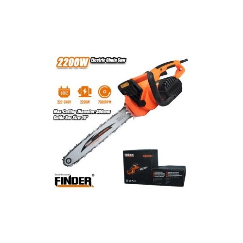 ELECTRIC CHAIN SAW 16" 2200W FINDER