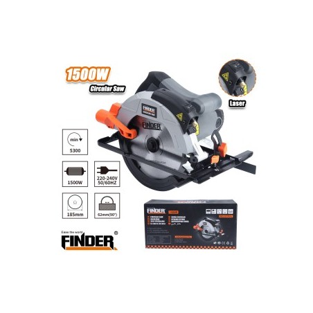 CIRCULAR SAW 1500W FINDER