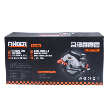 CIRCULAR SAW 1500W FINDER