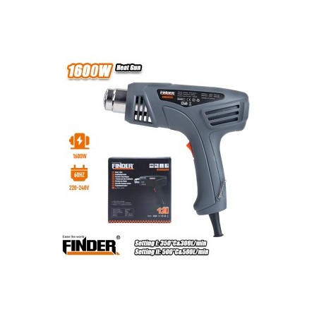 HEAT GUN 1600W FINDER