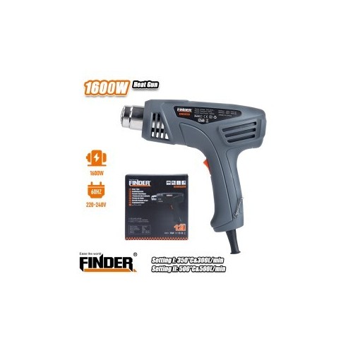 HEAT GUN 1600W FINDER