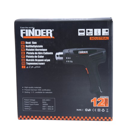 HEAT GUN 1600W FINDER