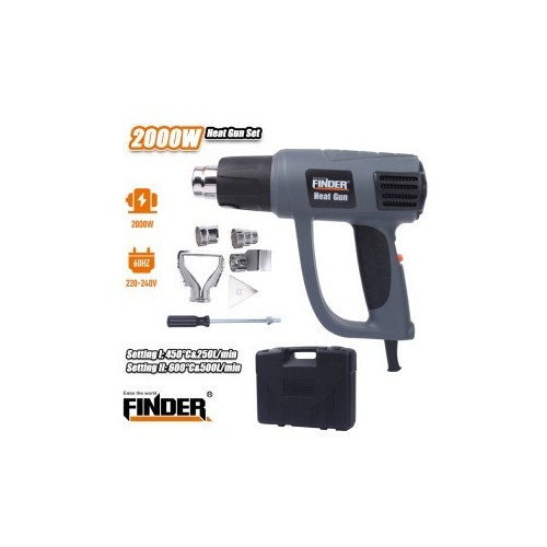 HEAT GUN 2000W FINDER