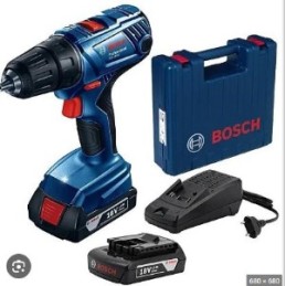 درل شحن 18V نوع    BOSCH GSB-180 -L1   شاكوش 2بطارية