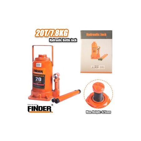 Hydraulic Bottle Jack 20 TON FINDER