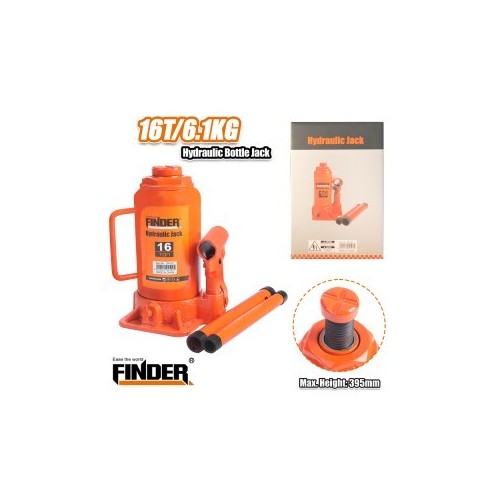 Hydraulic Bottle Jack 16 TON FINDER