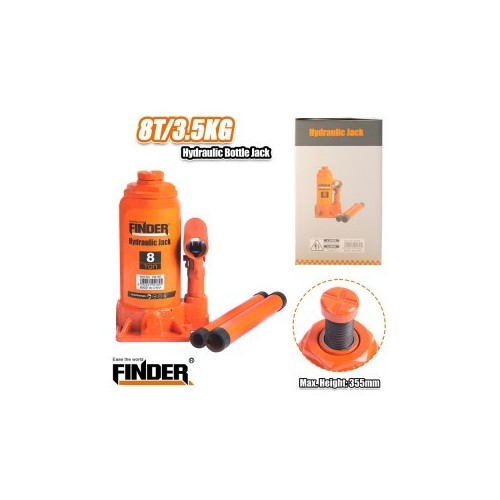 Hydraulic Bottle Jack 8 TON FINDER