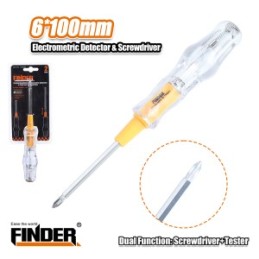 Electrometric Detector & screwdriver 6.35*200mm FINDER