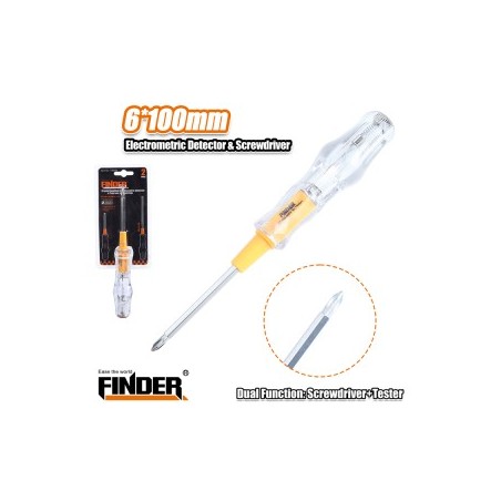 Electrometric Detector & screwdriver 6.35*200mm FINDER