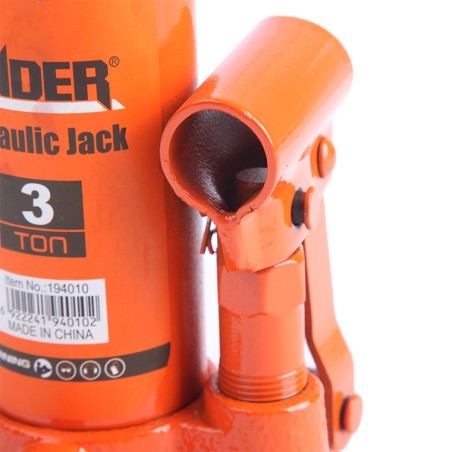 Hydraulic Bottle Jack 3 TON FINDER