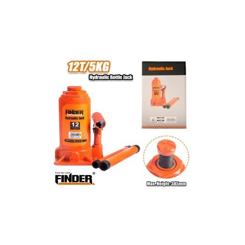 Hydraulic Bottle Jack 12 TON FINDER