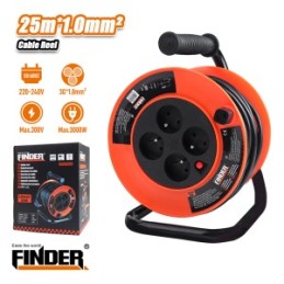 CABLE REEL 25M FINDER