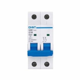 Circuit breaker chint MCB C 2P 6KA 6A