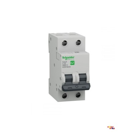 Circuit Breaker Schneider 2A  2P IK60N 6KA