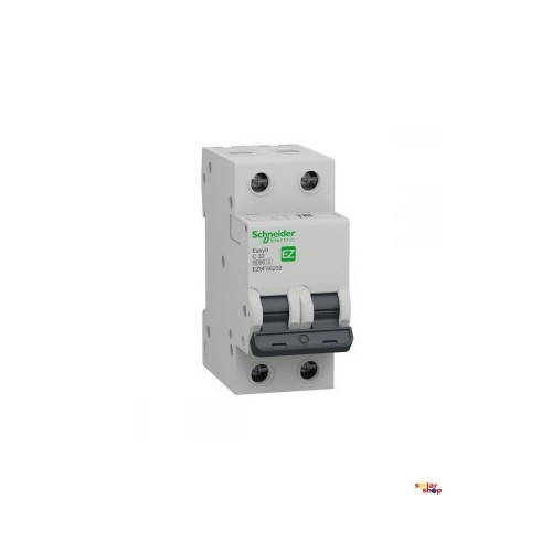 Circuit Breaker Schneider 2A  2P IK60N 6KA