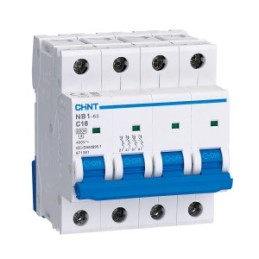 Circuit Breaker chint MCB C 4P 6KA 40A