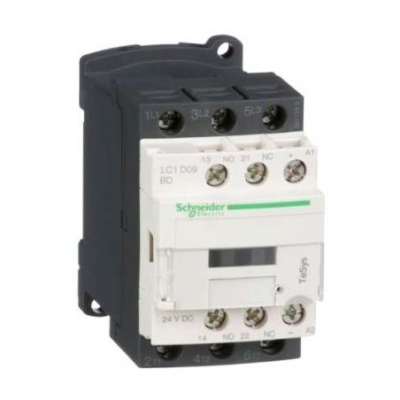 Contactor Schneider 4KW 24VDC LC1D09BD