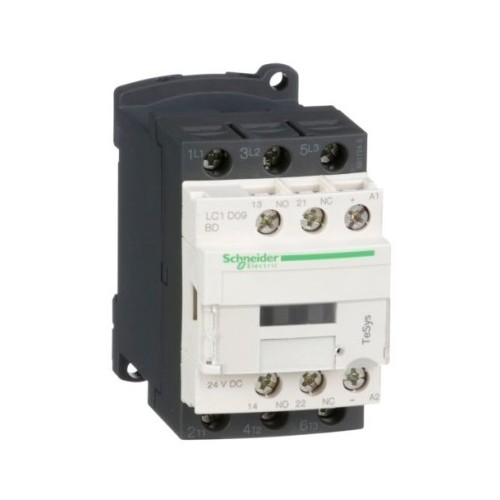 كونتاكتر شنايدر    4KW 24VDC LC1D09BD