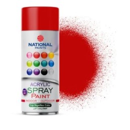 SPRAY PAINT NATIONAL RED