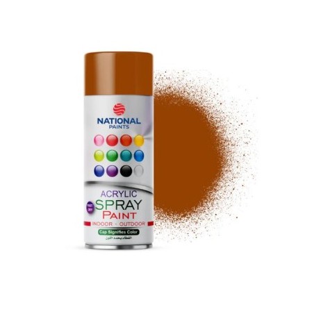 SPRAY PAINT NATIONAL Golden brown