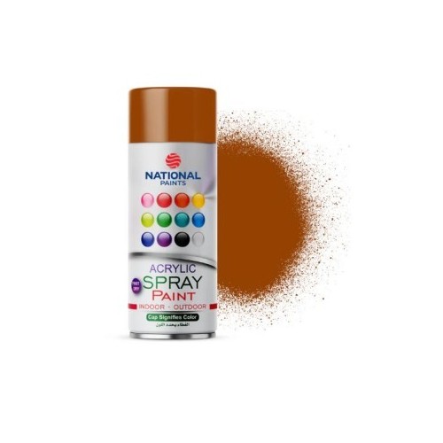 SPRAY PAINT NATIONAL Golden brown