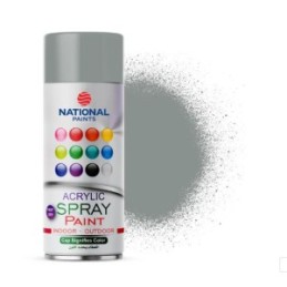 SPRAY PAINT NATIONA SILVER