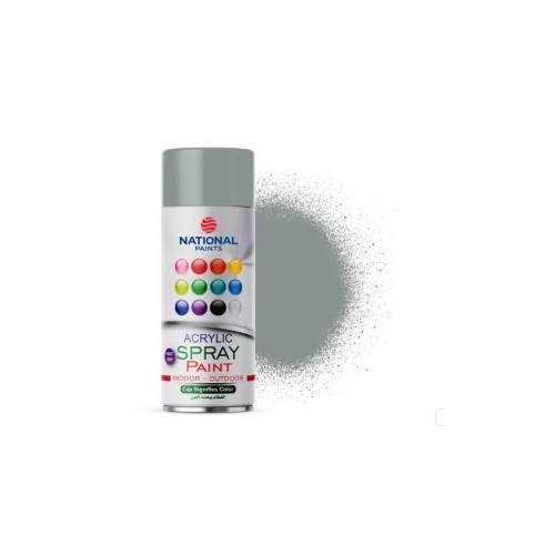 SPRAY PAINT NATIONA SILVER