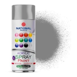 SPRAY PAINT NATIONA  Silver chrome